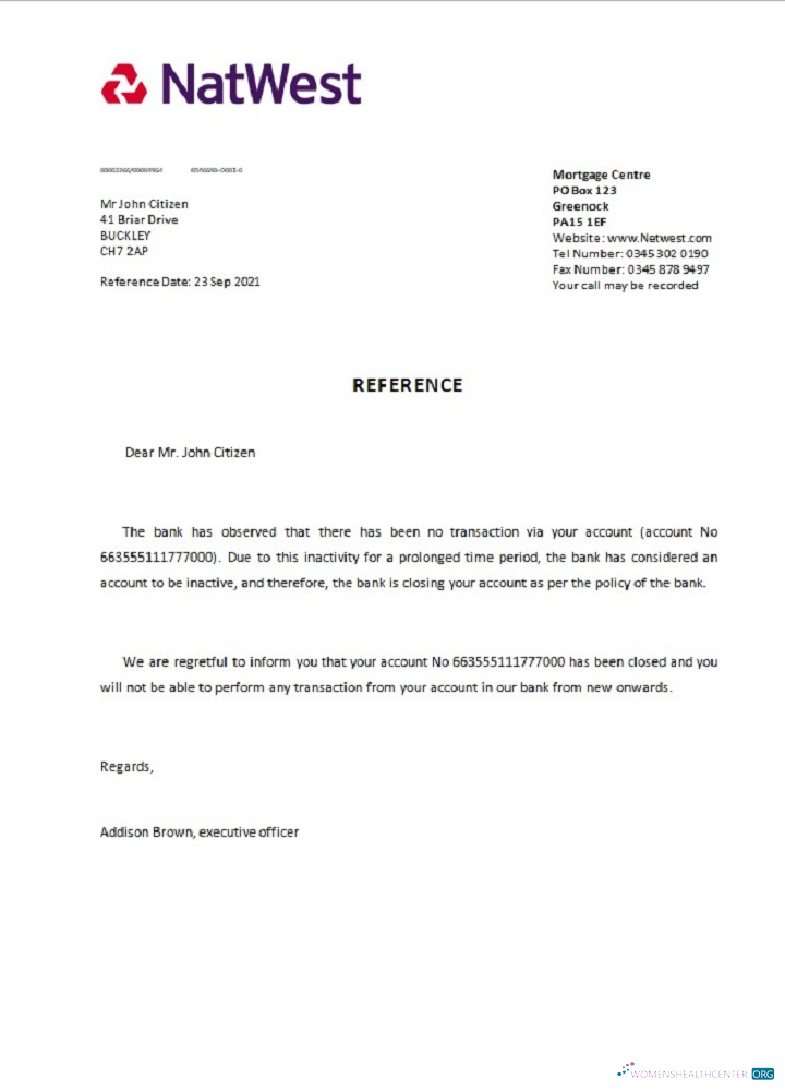 Download United Kingdom Natwest closure reference Photoshop template